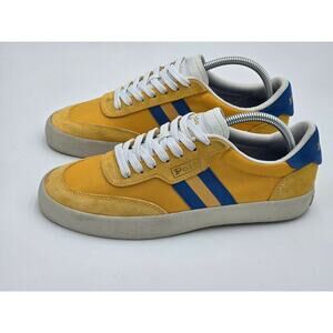 Polo Ralph Lauren Court VLC SK VLC Yellow Blue Mens Size 8